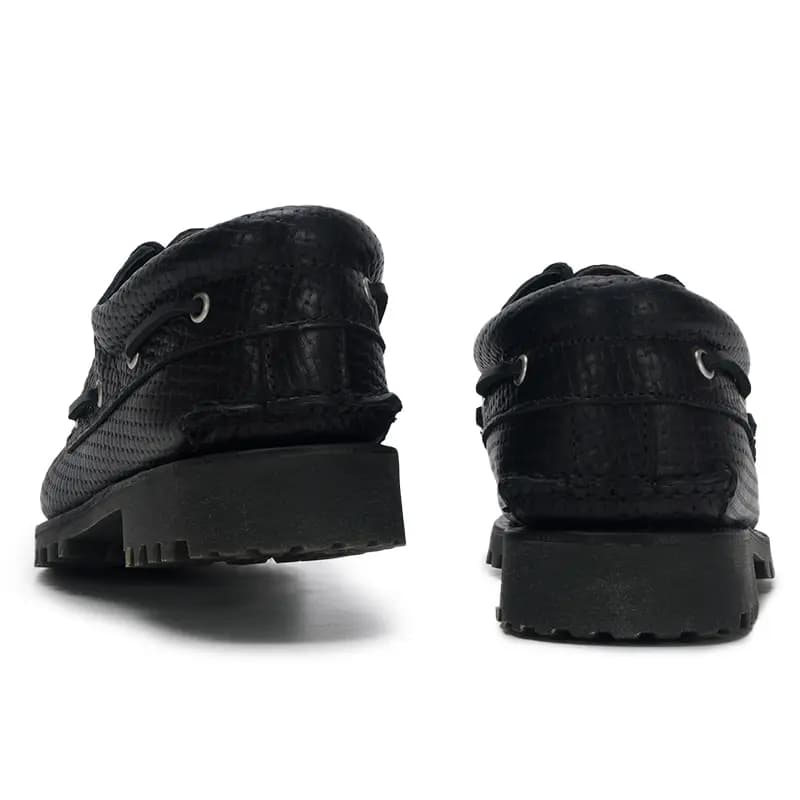 Timberland AUTHENTIC Kişi Boat Ayaqqabısı Qara 4
