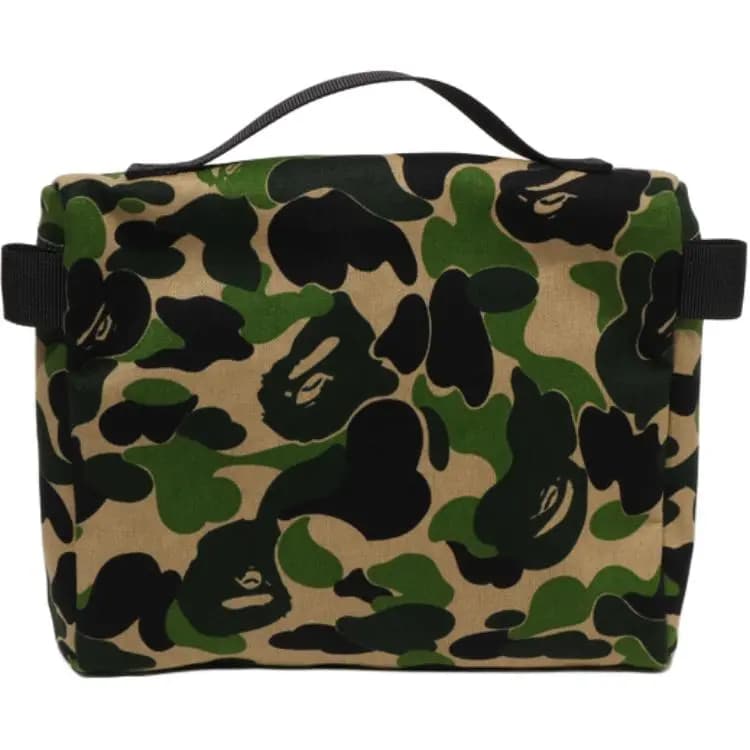 A BATHING APE Kamuflajlı Səyahət Çantası Unisex 2