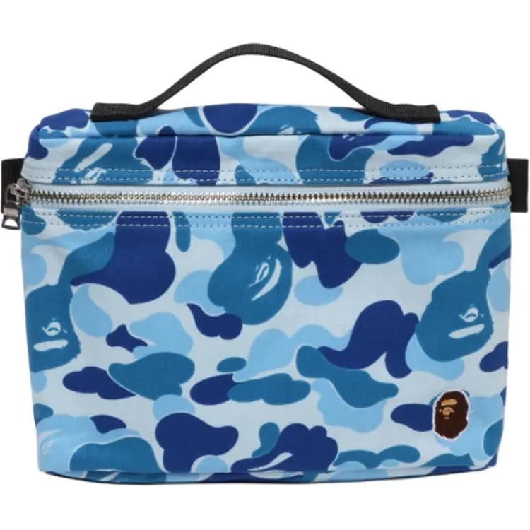 A BATHING APE Kamuflajlı Səyahət Çantası Unisex 4