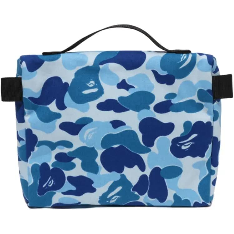 A BATHING APE Kamuflajlı Səyahət Çantası Unisex 5