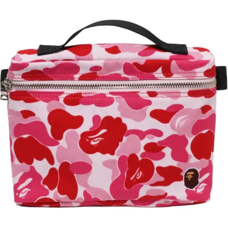 A BATHING APE Kamuflajlı Səyahət Çantası Unisex 6