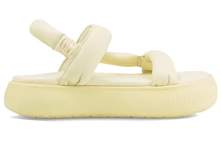 PUMA Suede Mayu Qadın Sandalet Sarı 2