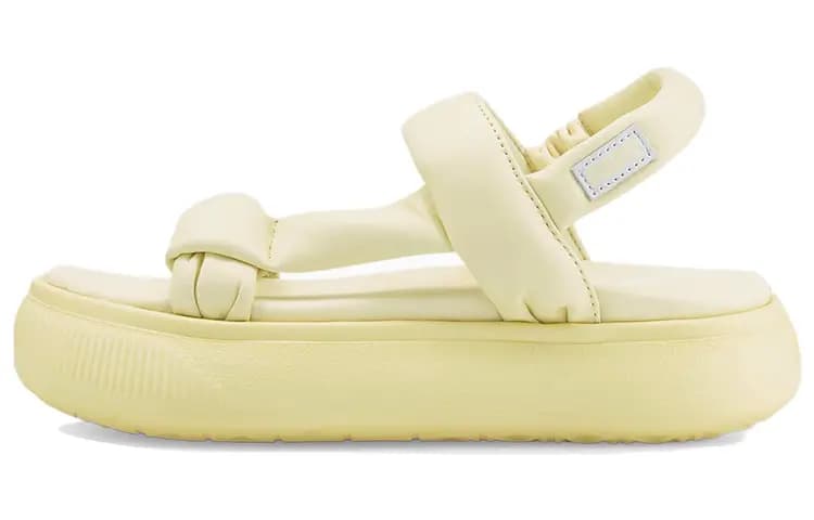 PUMA Suede Mayu Qadın Sandalet Sarı
