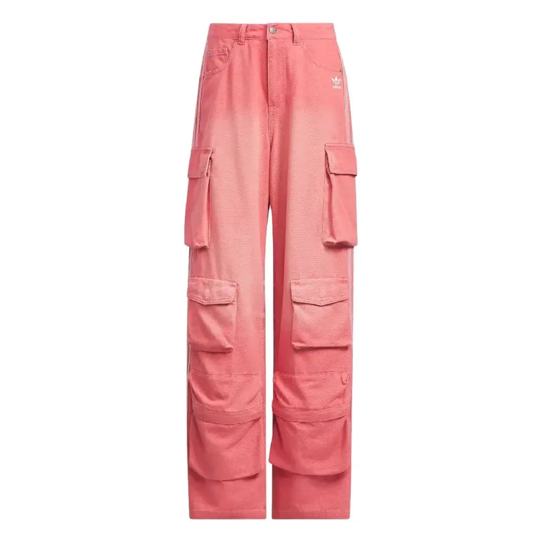 adidas Originals FW25 TEAM MULTICARGO DENIM PANT Qadın Karqo Şalvar