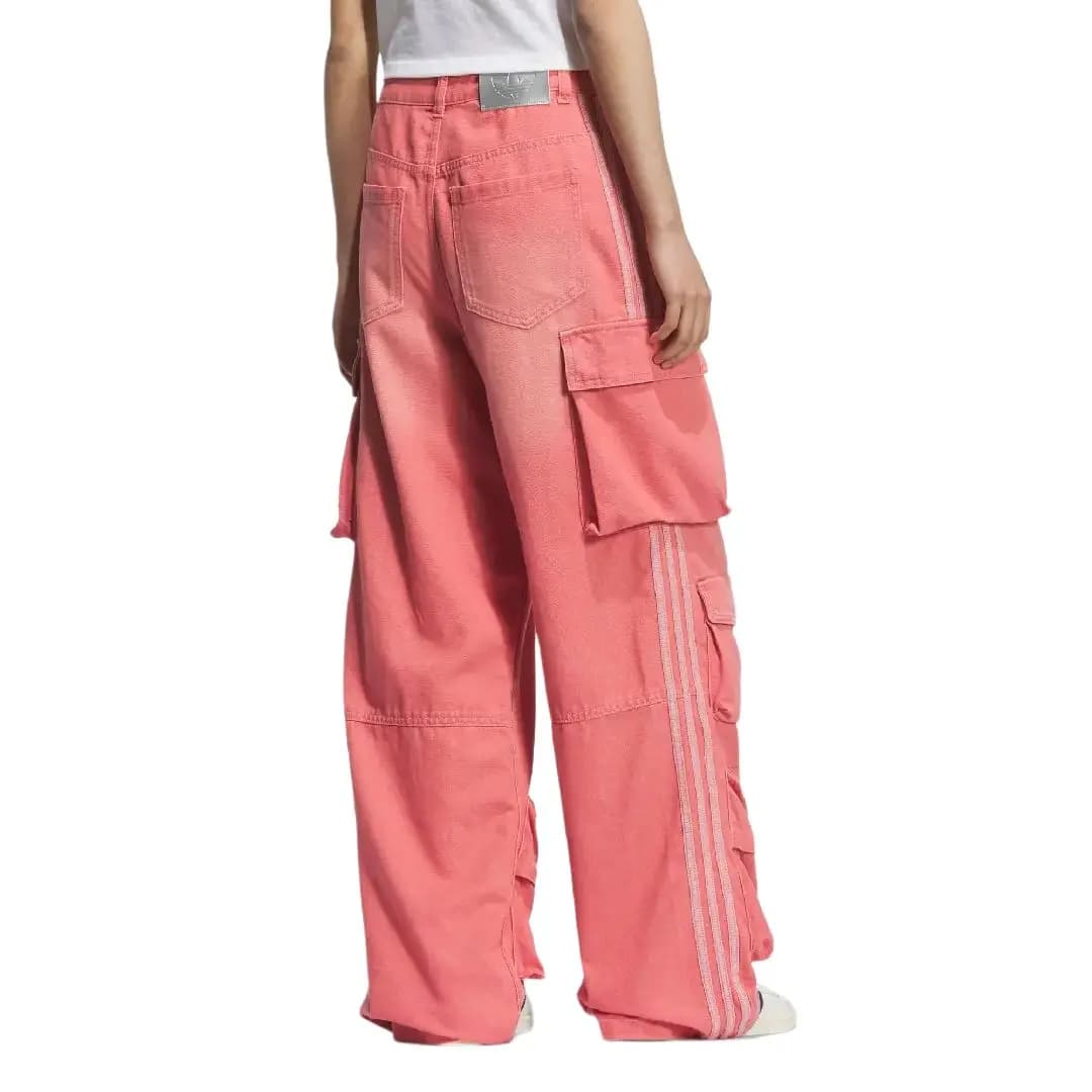 adidas Originals FW25 TEAM MULTICARGO DENIM PANT Qadın Karqo Şalvar 5