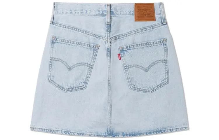 Levis Qadın Denim Ətək Mavi 2