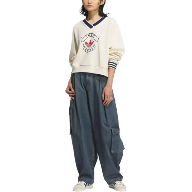 adidas Originals FW25 TEAM SWEATCREW Qadın Sviter 3