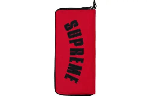 Supreme THE NORTH FACE SS19 Kosmetika Çantası Qırmızı