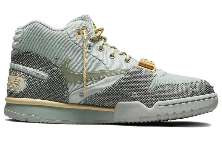 Nike X Travis Scott Air Trainer 1 Sp 'Grey Haze Olive Aura Canvas' 2
