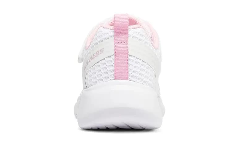 Big Kid Skechers Selectors Athletic Casual Shoes White-Pink 4