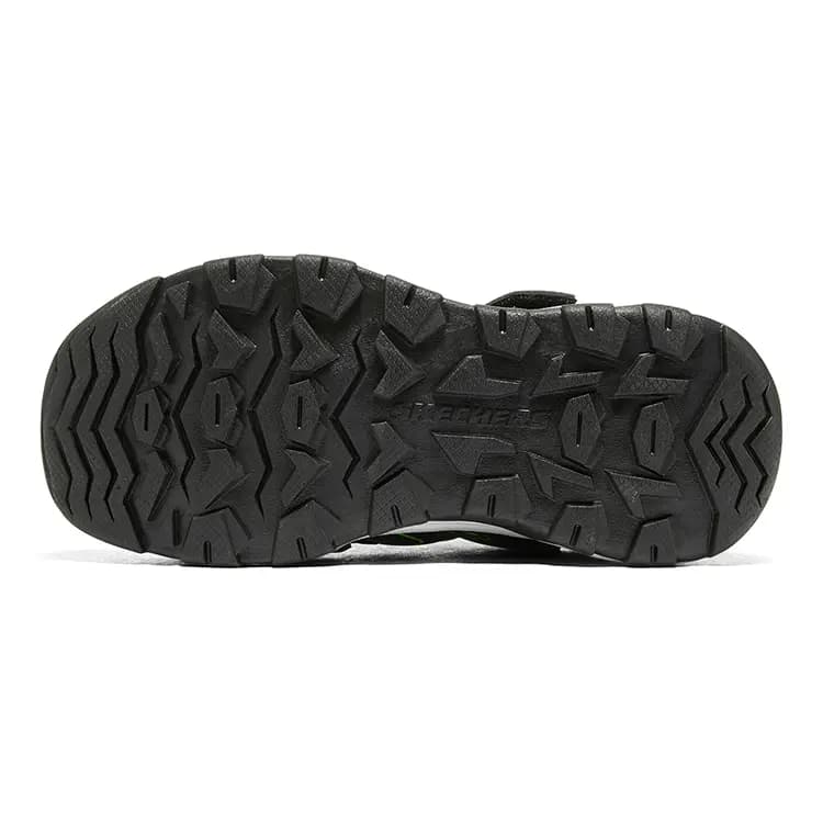 Skechers Uşaq Sandalet Qara/Yaşıl 6