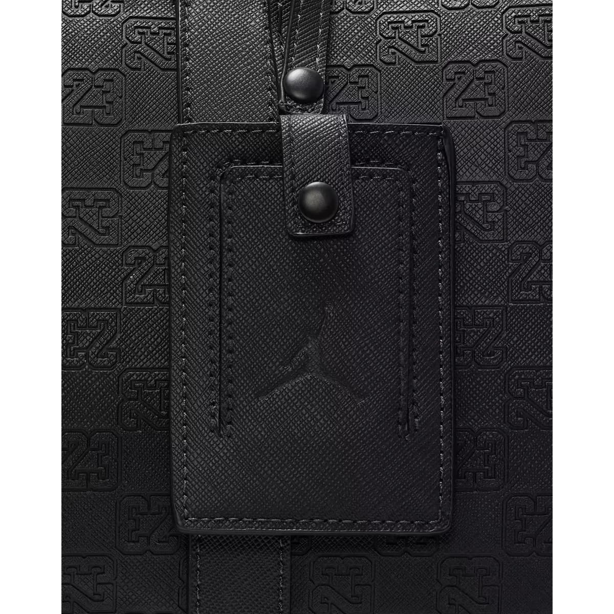 Jordan 25L Polyurethane Travel Bag Unisex Black 5