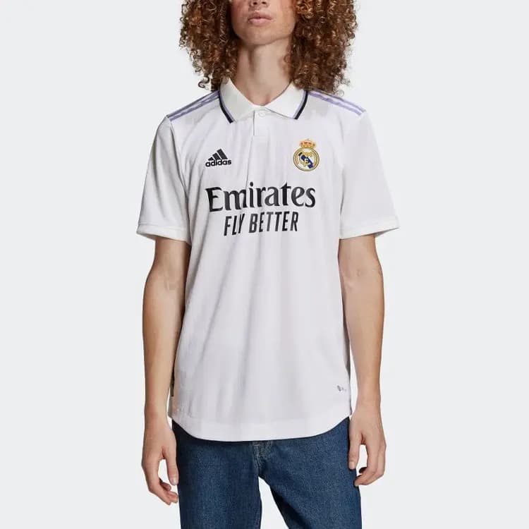 Adidas Real Madrid Kişi Polo Köynəyi Ağ 3