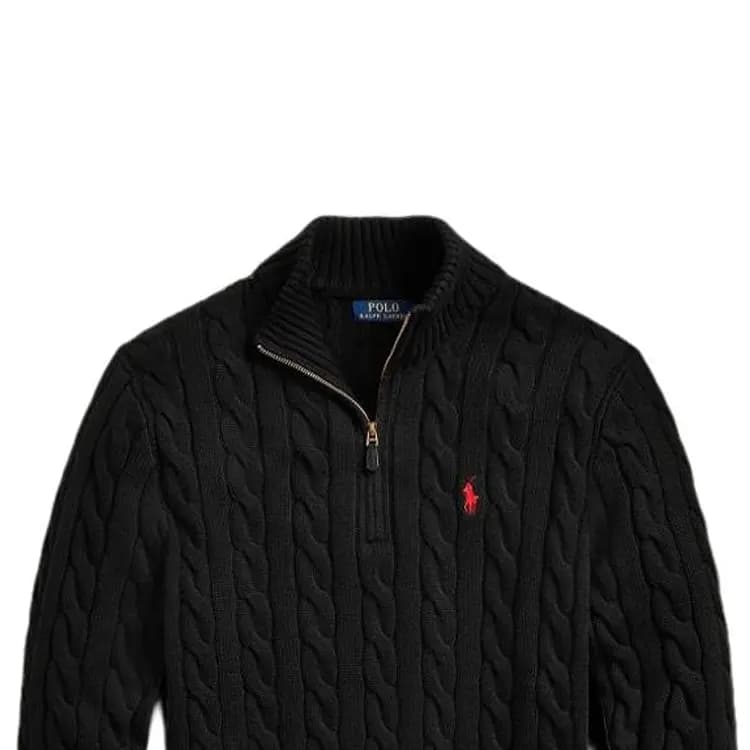 Polo Ralph Lauren Kişi Svitri Qara 6