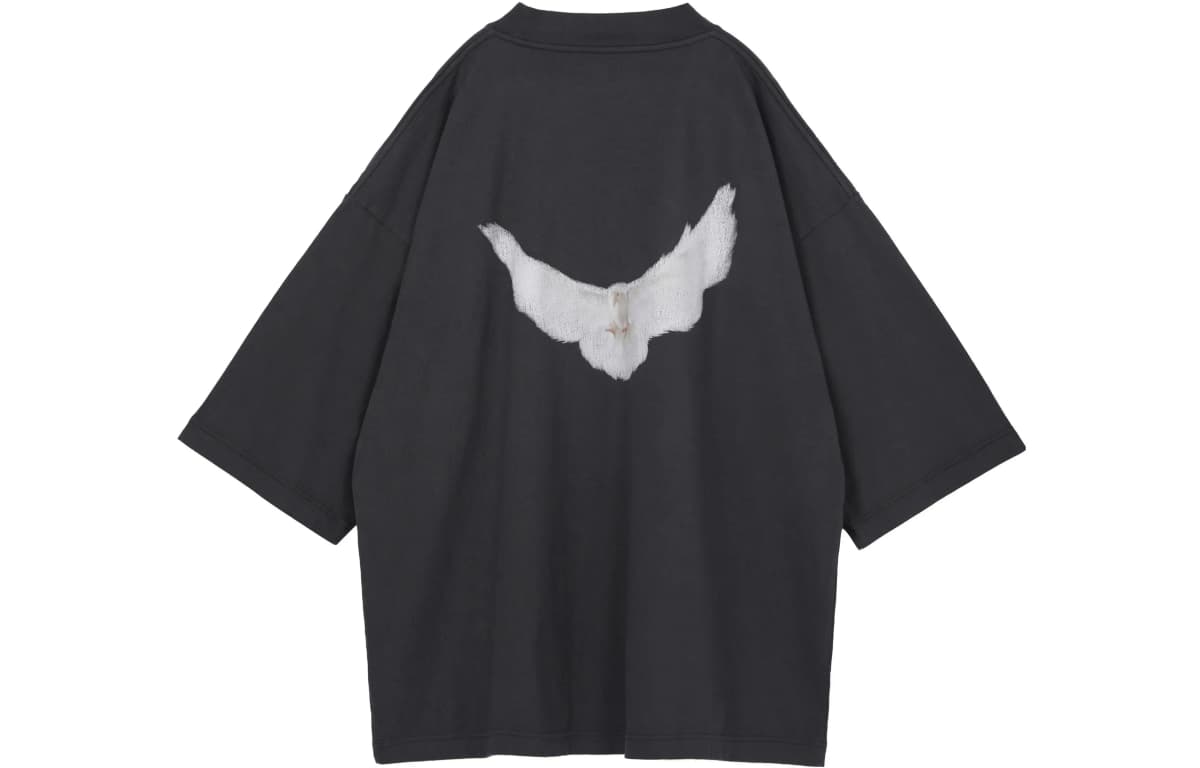 Balenciaga X YEEZY X Gap X Balenciaga Köynək Unisex Tünd Boz
