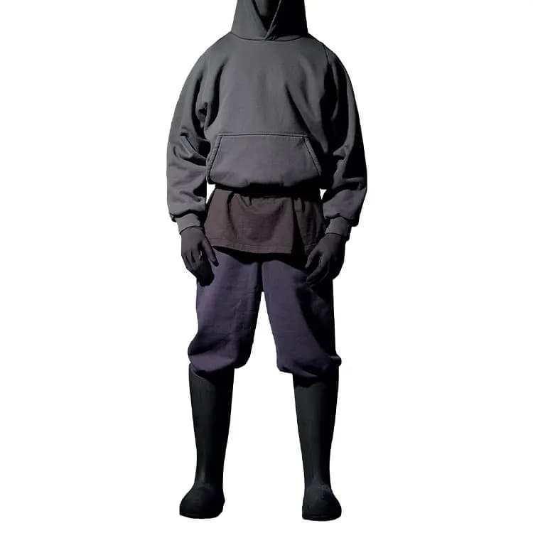 YEEZY Gap Logo Shrunken Hoodie 4