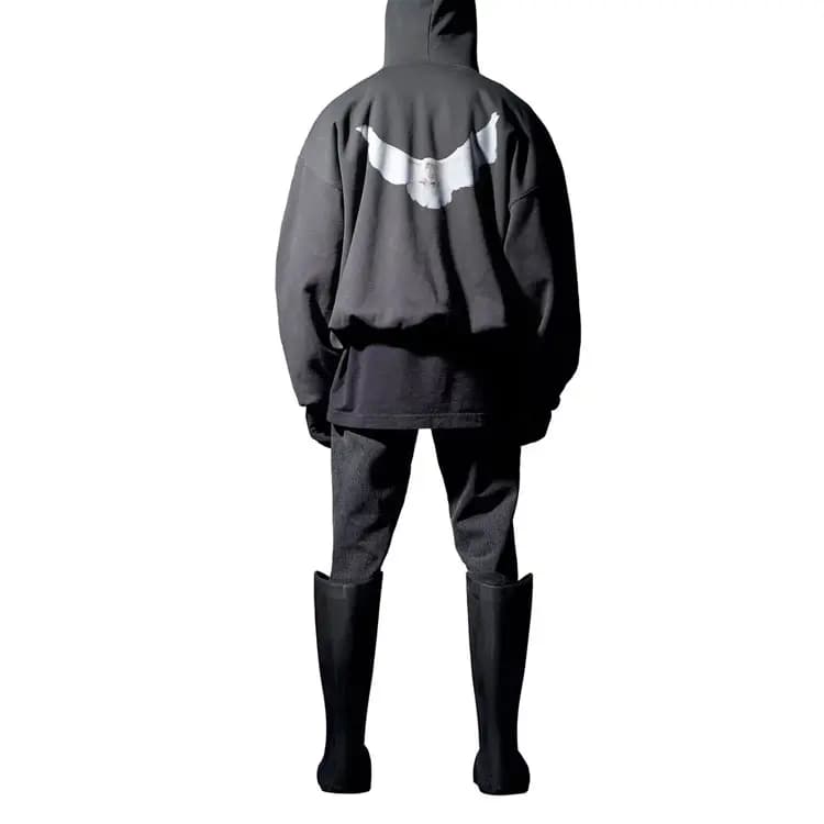 YEEZY x Gap x Balenciaga Dove Hoodie Unisex Tünd Boz 5