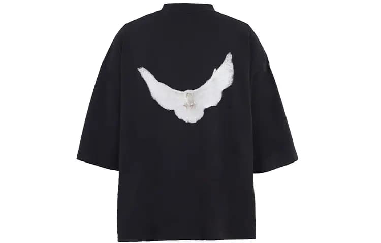 YEEZY X Gap X Balenciaga Dove 3/4 Qol Köynək Qara