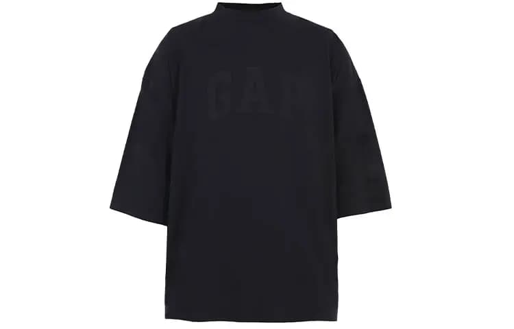 YEEZY X Gap X Balenciaga Dove 3/4 Qol Köynək Qara 2