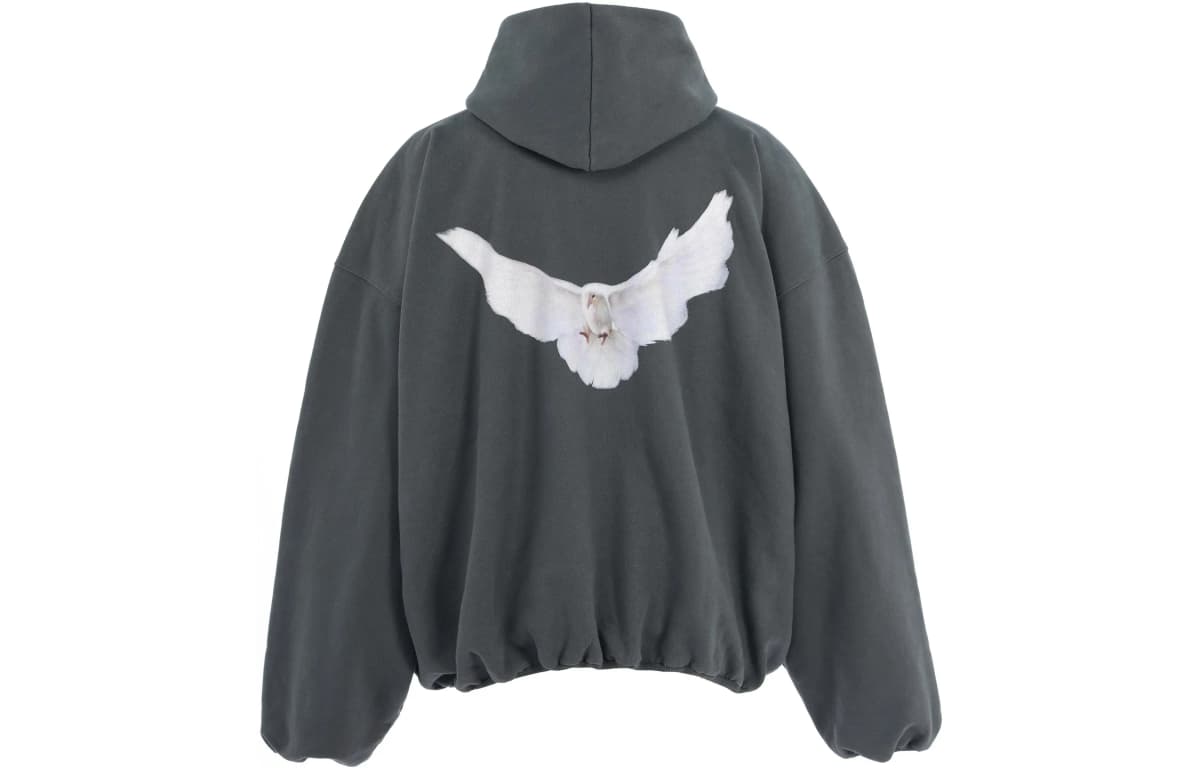 YEEZY x Gap x Balenciaga Dove Hudi Unisex Yaşıl 2
