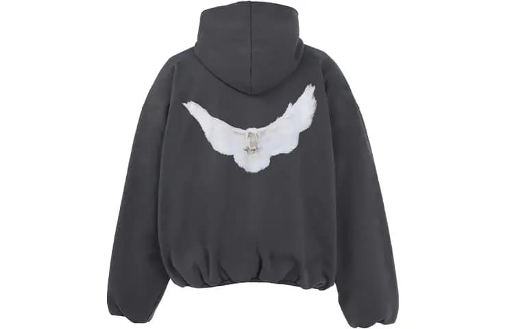 YEEZY X GAP X Balenciaga Dove Hoodie Tünd Boz