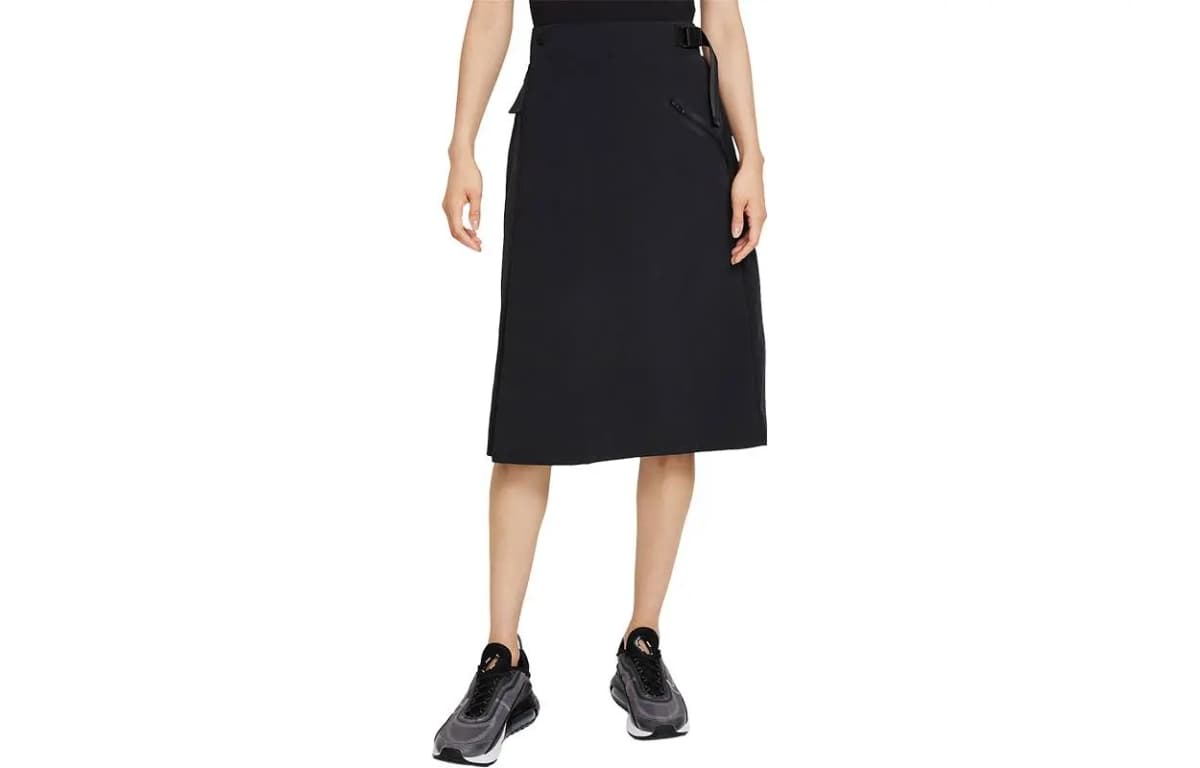 Nike SPORTSWEAR TECH PACK Uzun Ətək Qadın Qara