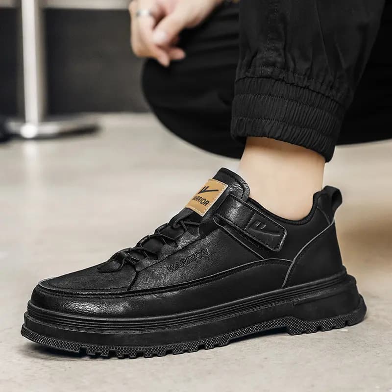 Warrior Fashion Simple Trendy Versatile Daily Commuter Work Boots Men's 5