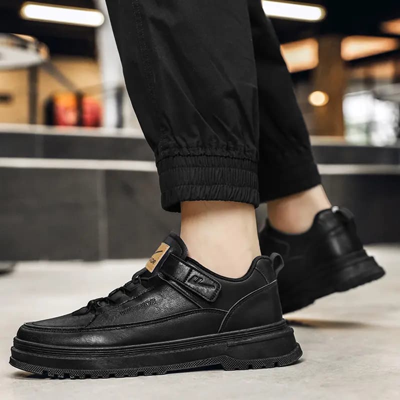 Warrior Fashion Simple Trendy Versatile Daily Commuter Work Boots Men's 6