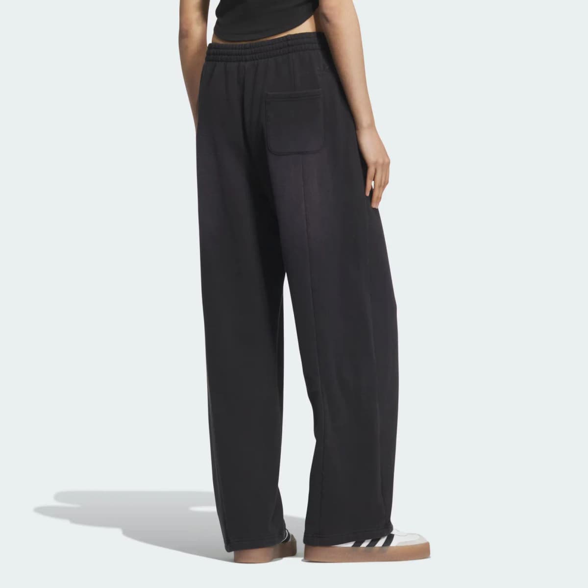 adidas Originals TEAM OVERSIZED JOGGERS Loose Letter Elastic Waist Casual Sweatpants Women's 5