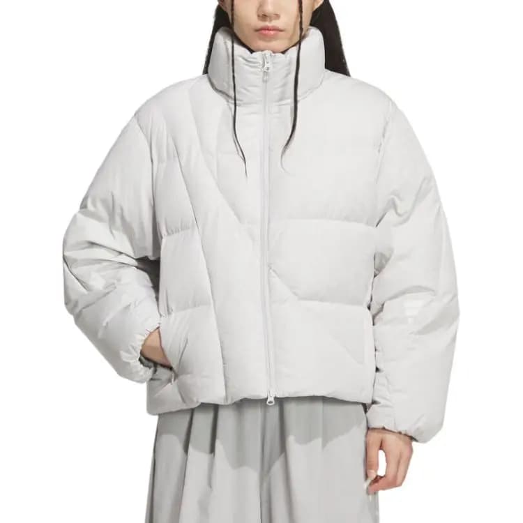 adidas FUSTL W DJK1 Stand Collar Zip Long Sleeve Down Jacket Women's 2