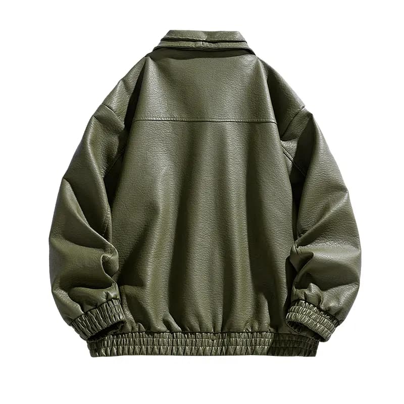 Jeep Unisex Dəri Pencək 6