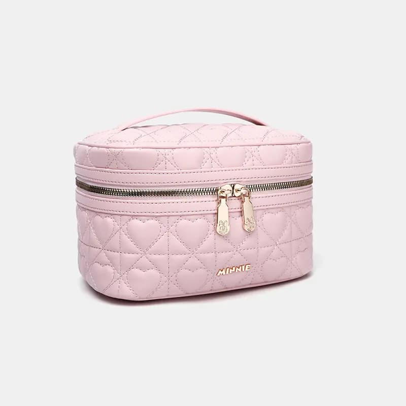 Disney Minnie Portable Versatile Cute Faux Leather Travel Storage Bag Large Women's Multi-Color 10
