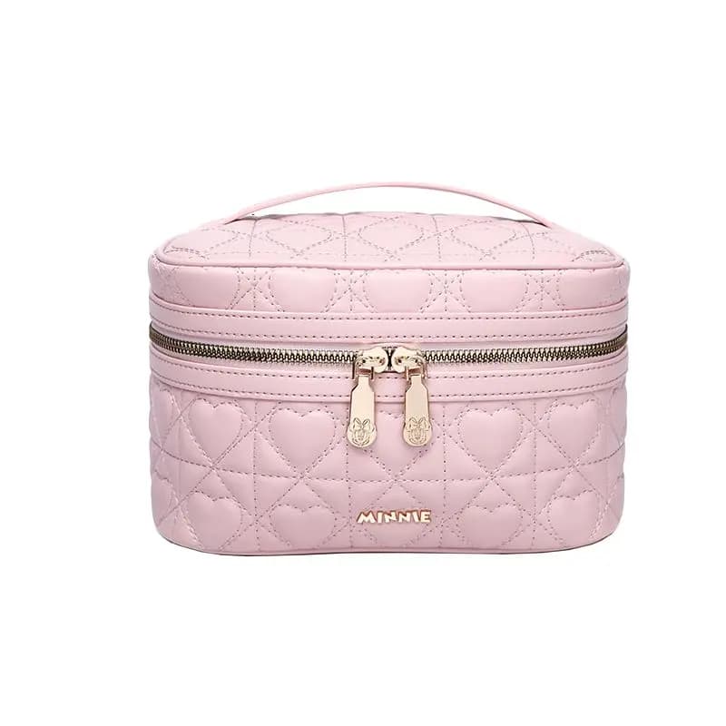 Disney Minnie Portable Versatile Cute Faux Leather Travel Storage Bag Large Women's Multi-Color 6