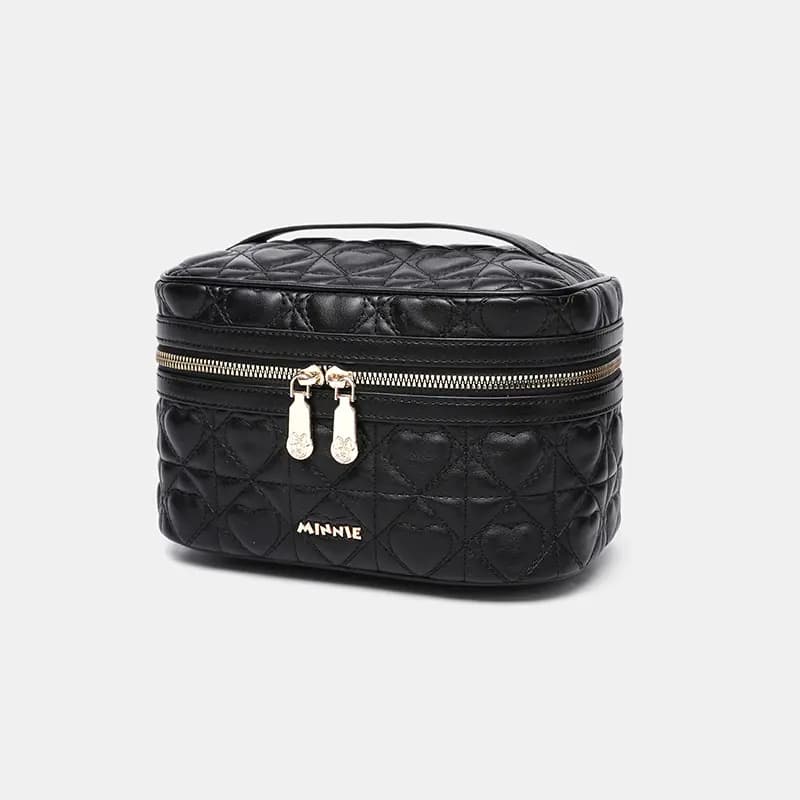 Disney Minnie Portable Versatile Cute Faux Leather Travel Storage Bag Large Women's Multi-Color 3