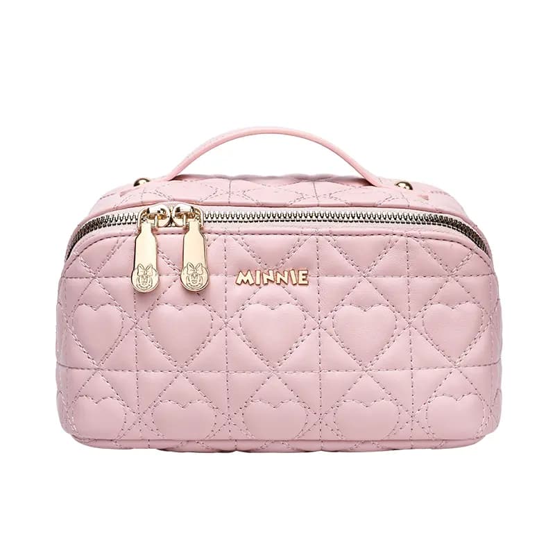 Disney Minnie Aurore Versatile Portable Multi-Layer Synthetic Leather Travel Organizer Bag Women's Multi-Color 5