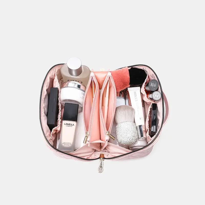 Disney Minnie Aurore Versatile Portable Multi-Layer Synthetic Leather Travel Organizer Bag Women's Multi-Color 4
