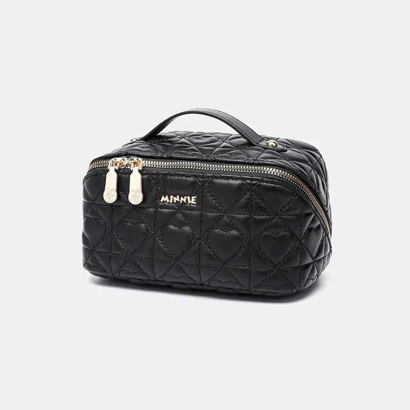 Disney Minnie Aurore Versatile Portable Multi-Layer Synthetic Leather Travel Organizer Bag Women's Multi-Color 3