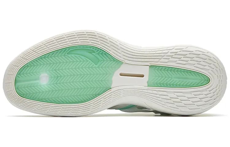 ANTA GH3 Basketball Shoes Men Low-Top Ivory White/Light Sand Green 5