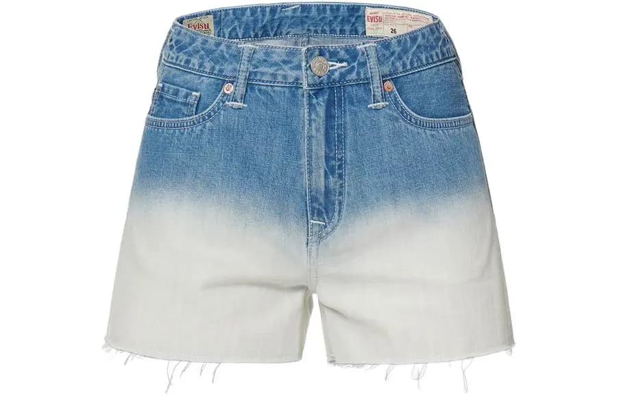 EVISU Qadın Denim Şortu