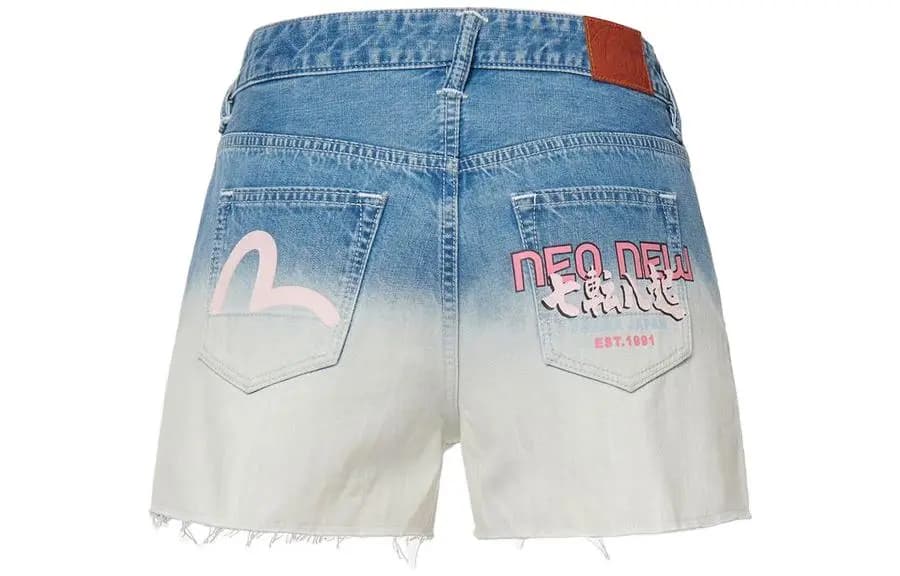 EVISU Qadın Denim Şortu 2