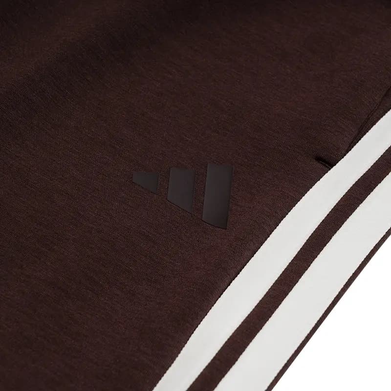 adidas SOFT DOUBLEKNIT PANT Qadın Şalvarı Dark Brown 5