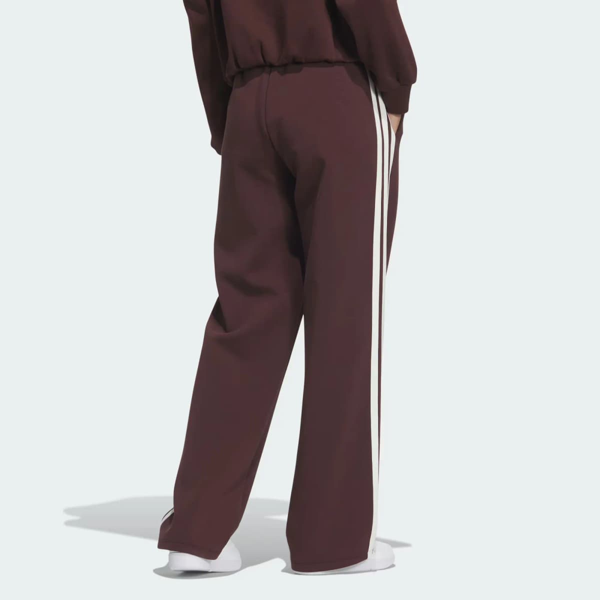 adidas SOFT DOUBLEKNIT PANT Qadın Şalvarı Dark Brown 7
