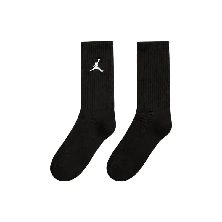Jordan Classic Jumpman Logo Sport Socks Crew Socks (3-Pack) Youth 5