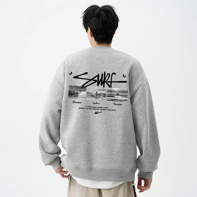 Warrior 'Riding the Waves' Sweatshirt və Şalvar Dəsti Unisex 15