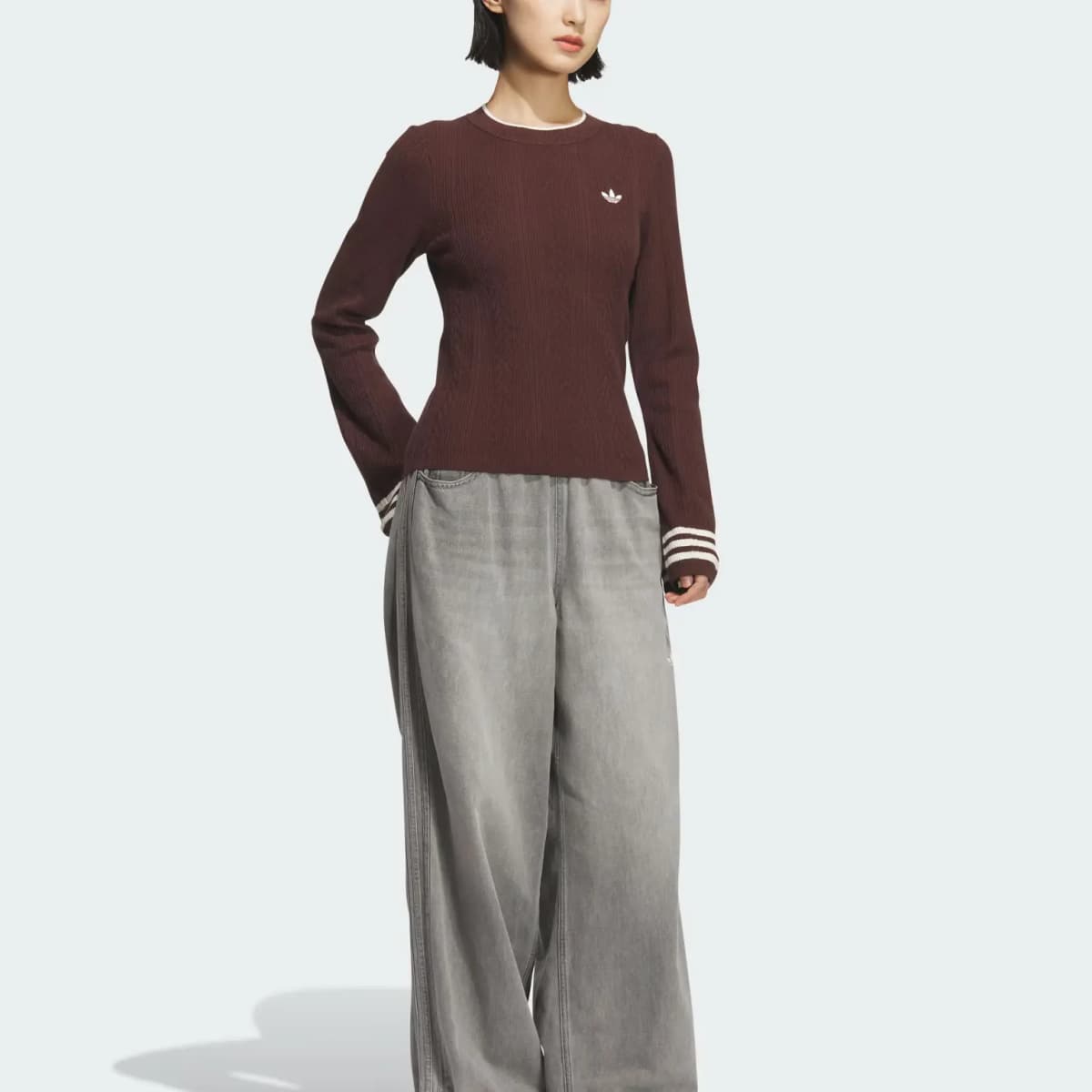 adidas Originals CREW Qadın Cemper 3