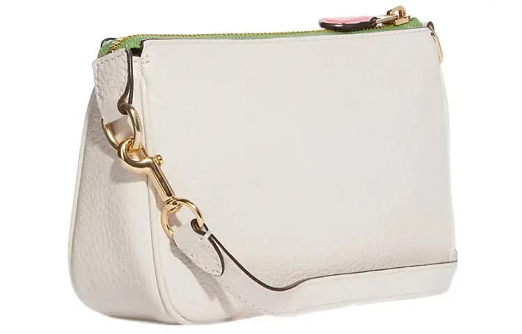 COACH Nolita Pochette Klutch Çanta Qadın Ağ 2