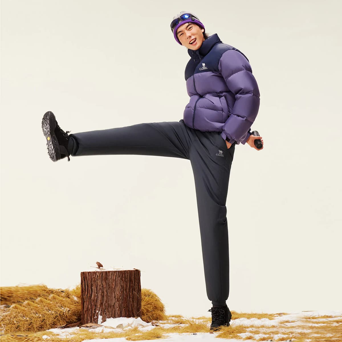 CAMEL Kişi Fleece Şalvarı 12