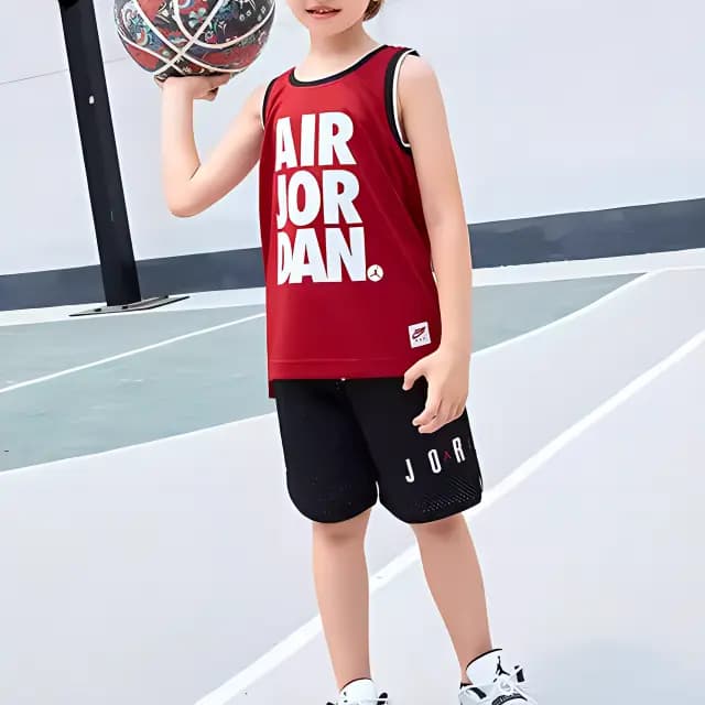 Jordan Kids' Basketball Jersey Just Red Kids' 4