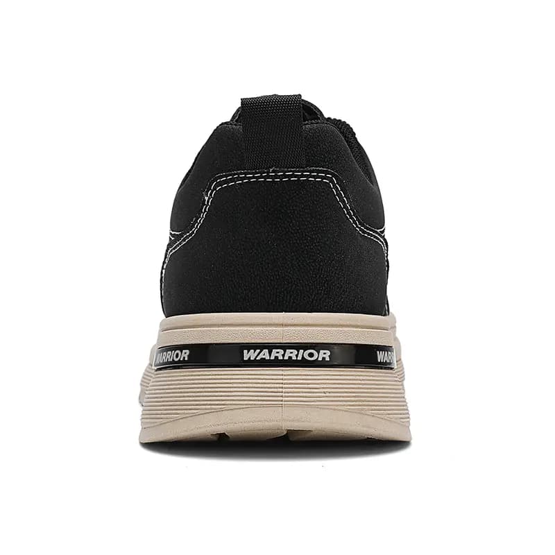 Warrior Minimalist Fashion Retro Daily Commute Comfort Platform Low-Top Work Boots Men's 4