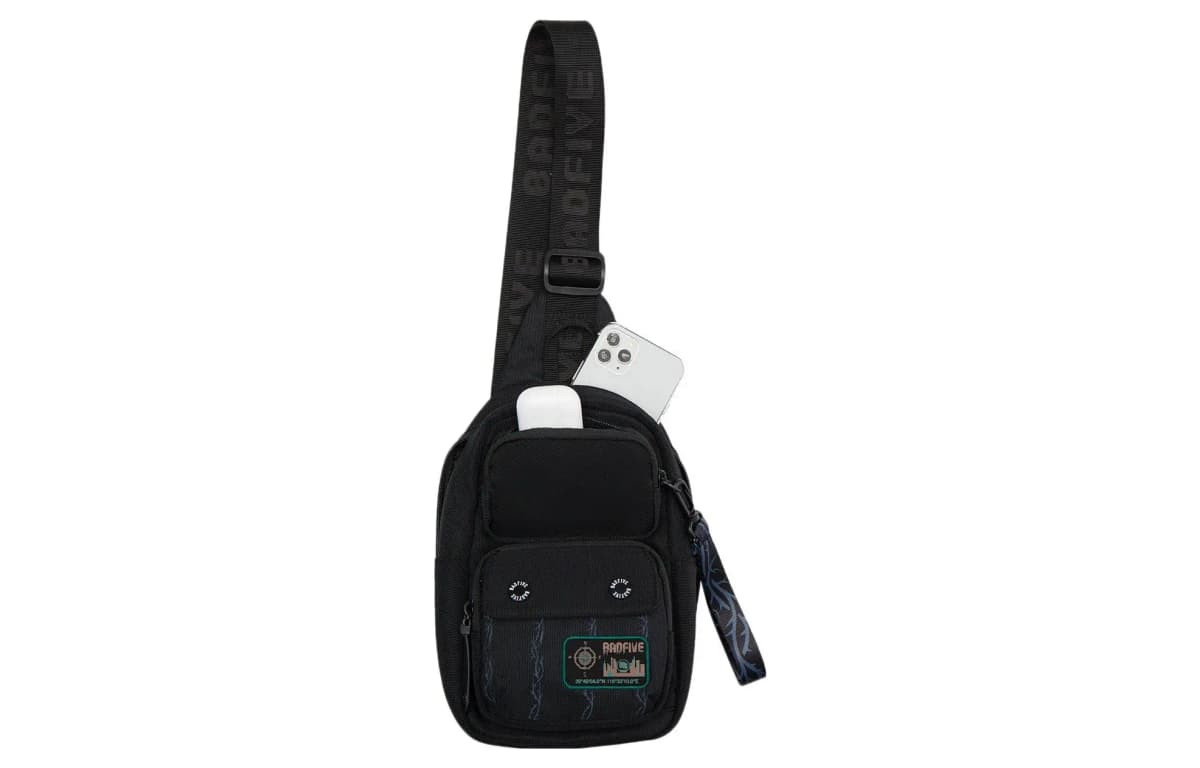 LiNing Badfive Çarpaz Çanta Unisex Qara 4